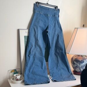 We The Free Blue Flare Jeans